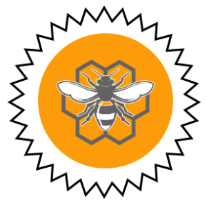 bee in comb icon